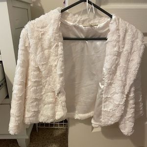 Faux fur coat size 2X